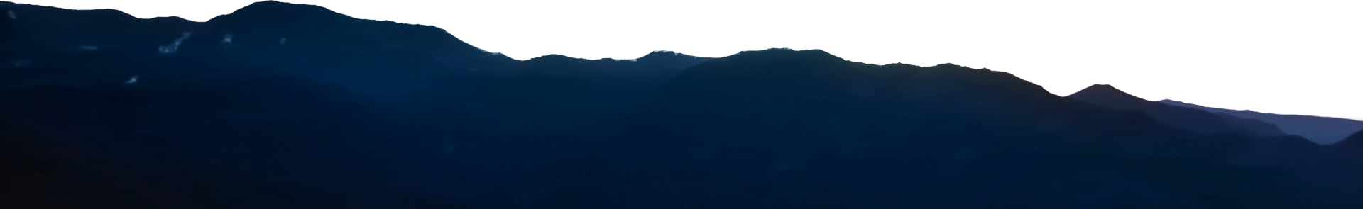 Mountains silhouette